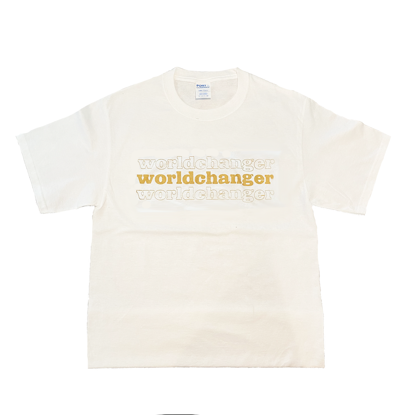 Worldchanger Unisex T-Shirt (gold)