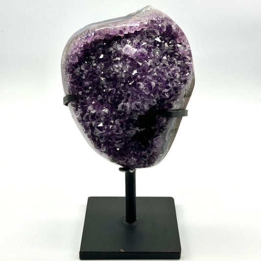 Amethyst on Stand - "Heart Space"